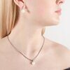 Серьги из черненого серебра с жемчугом классические (6432304184287081 )
